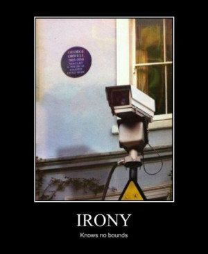 ... George Orwell Lived Here