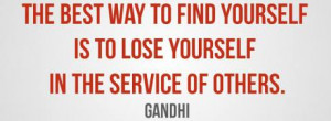 Mahatma Gandhi quote Facebook cover