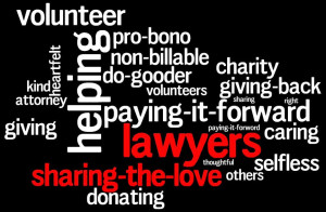lawyers giving back looks at a side of lawyers you don t hear too much ...