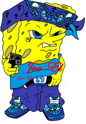 Gangster spongebob image by lil-babyboo18 on Photobucket