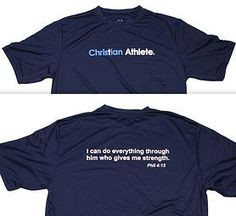 Christian Athlete T-shirt More