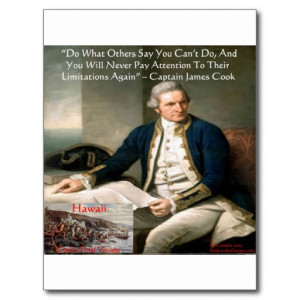 Capn James Cook Hawaii Trip Quote Gifts & Cards