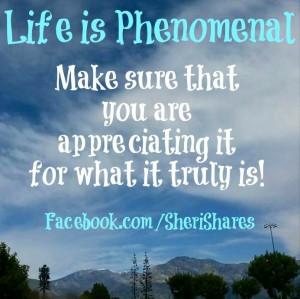 Life quote via www.Facebook.com/SheriShares