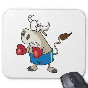 Funny Bull Cartoon