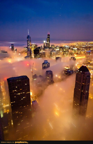 Lake effect weather - night fog Chicago Sweets Home, Foggy Night ...