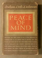 Peace of Mind by Joshua Loth Liebman 1948 hardback