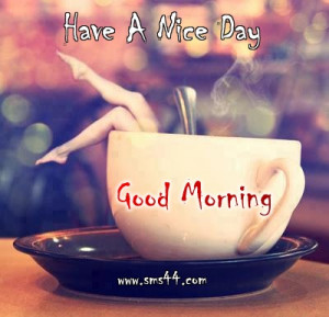 Good Morning Tea Cup And Flowers Wallpapers SMS Wishes