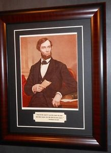 Abraham-Lincoln-Portrait-Quote-Matted-Framed