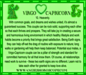 virgo and capricorn compatibility