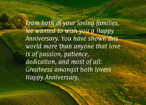 Anniversary wishes for friends