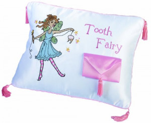 Keep your child's tooth safe in a Tooth Fairy pillow