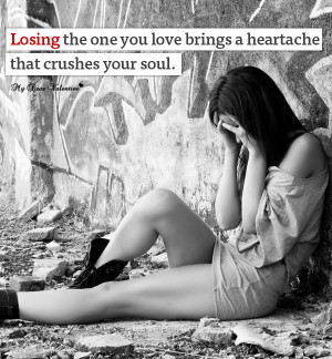 Love Hurt Picture Quotes - Losing the one you