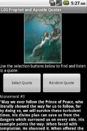 LDS Audio Quotes Lite - screenshot