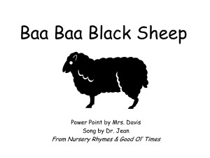 baa baa black sheep baa baa black sheep nursery rhyme was very bored ...