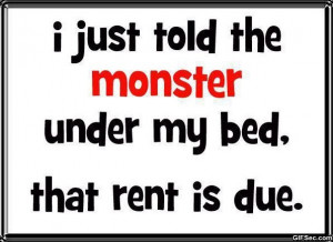 Monster under the bed - Funny Pictures, MEME and Funny GIF from GIFSec ...
