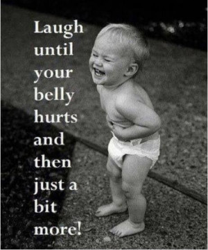 Laughter is good medicine for the heart :)