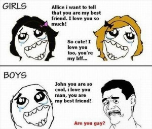 le’ Boys vs. Girls Rage Comic