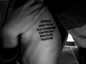 Literary Quotes Tattoos for Book Lovers and Bookworms