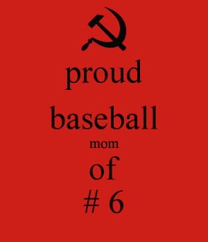 proud baseball mom