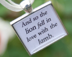 Twilight Quotes Lion Fell In Love With The Lamb And so the lion fell ...