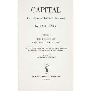 com Capital A Critique of Political Economy Vol 2 Karl Marx Books