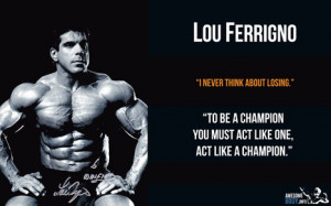 Lou Ferrigno HD poster | Bodybuilding pictures | Awesome wallpapers ...