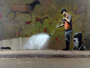 Voici encore quelques oeuvres de Banksy :