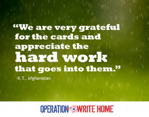 We Appreciate Your Hard Work Quotes We are very grateful for the cards ...