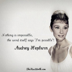 audrey hepburn quotes | Audrey Hepburn | Inspirational Quotes