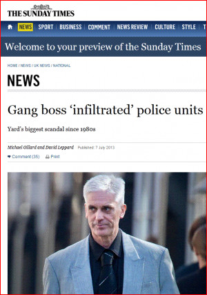 Sunday Times victory over gang boss