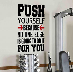 ... -Gym-Motivational-Wall-Decal-Quote-Fitness-Workout-Health-Training