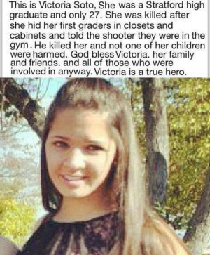 Sandy-Hook Elementary School Shooting: Victoria Soto, A 1st Grade ...
