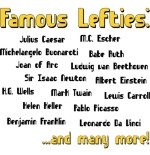 famous left handed people