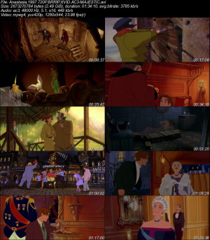 Thread: [RG] Anastasia (1997) 720P BRRip XVID AC3-MAJESTiC