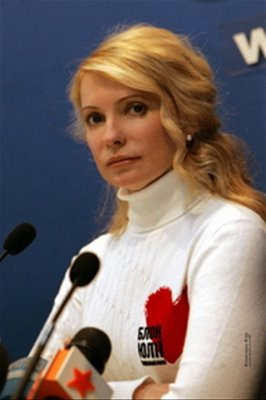 Yulia Tymoshenko, yes please.