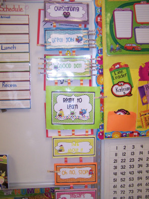 Monster Theme Clip-chart inspired by my teammate Cyndy.