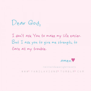 God Family Strength Quotes...