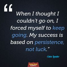 Estee Lauder Quote on Success