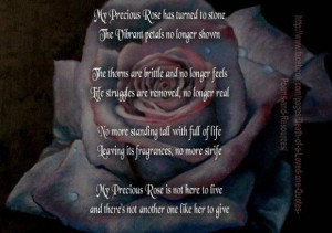 Death of a loved one quotes poems and resources - Words On Images ...