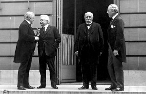 world president woodrow wilson paris peace conference 1919