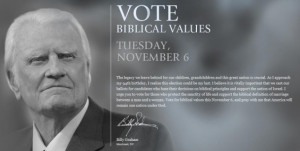 Political Ad by Billy Graham- Truth!