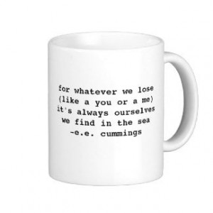 cummings Quote Mug