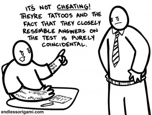 Cheating On A Test