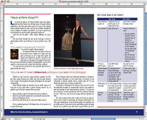Change Of Command Inventory Layout