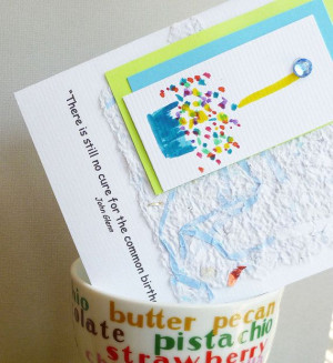 John Glenn Quote about Birthday's Card with Handmade by bbesigns, $4 ...