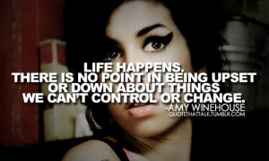 Most popular tags for this image include: quotes, Amy Winehouse, quote ...