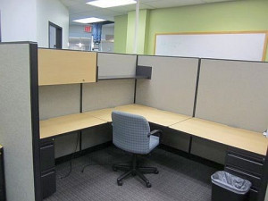 Used Haworth Unigroup cubicles in 8x8 configuration. Get a quote today ...