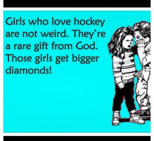 Hockey girl!