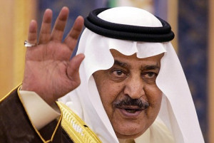 Saudi Interior Minister Prince Nayef bin Abdul Aziz al-Saud