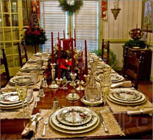 18 christmas dinner table christmas dinner table christmas eve dinner ...